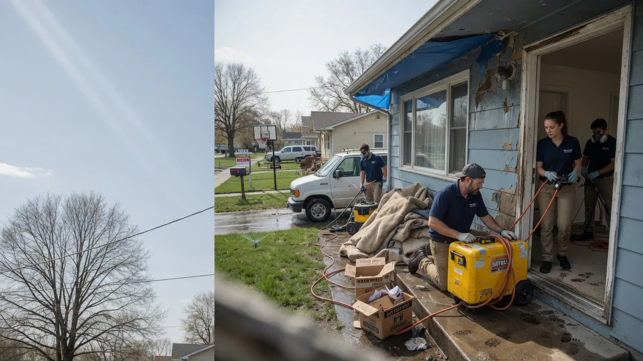 Basement Flood Cleanup in Deepwater, MO near me